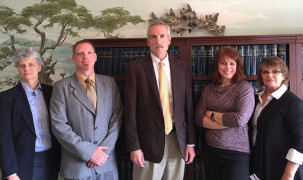 Photo of Richard Gage and his associates